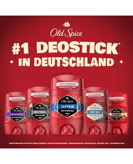 Old Spice Night Panther Deodorant Pen for Men (50ml) Men Gel 48h Freshness 0% Aluminium Salts, No White Residue and Yellow Stains