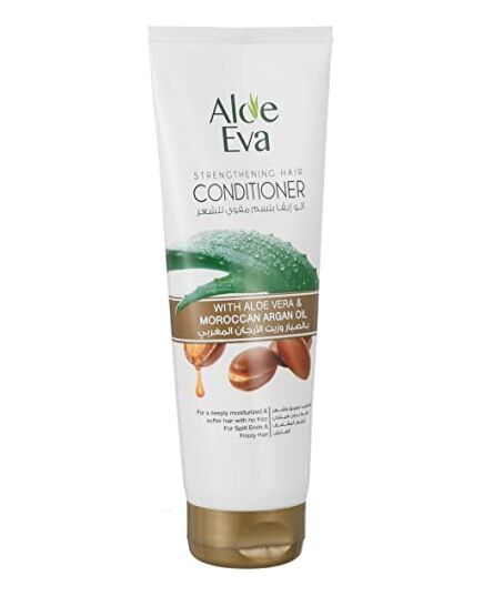 Aloe Eva Strengthening Hair Conditioner with Aloe Vera and Moroccan Argan Oil - 230 ml