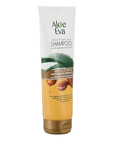 Aloe Eva strengthening hair shampoo with aloe vera and moroccan argan oil - 230 ml