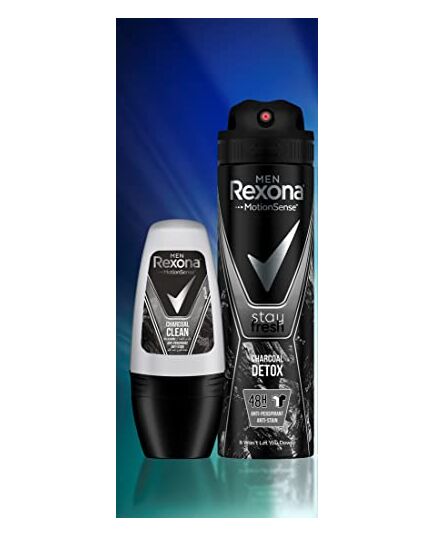 REXONA MEN Aerosol Deodorant, Charcoal 150ml
