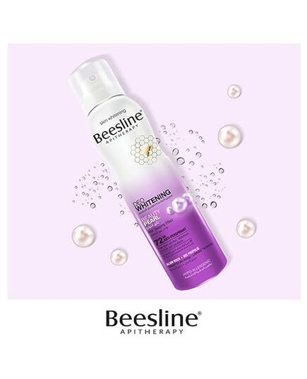 Beesline Deo Whitening Beauty Pearl 72h Protection - 150 ml - Package May Vary