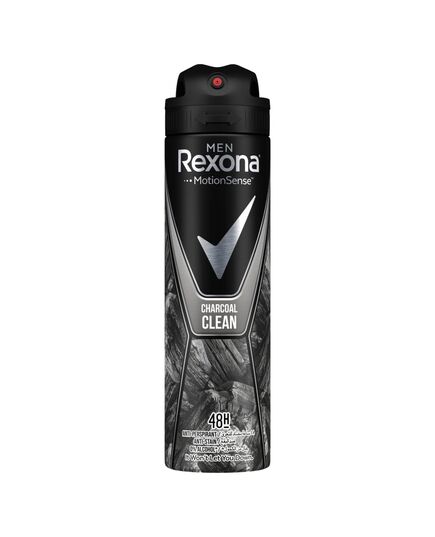 REXONA MEN Aerosol Deodorant, Charcoal 150ml