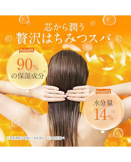 &honey Deep Moist Shampoo and Treatment Pair Set, 15.2 fl oz (440 ml) | Gift Set