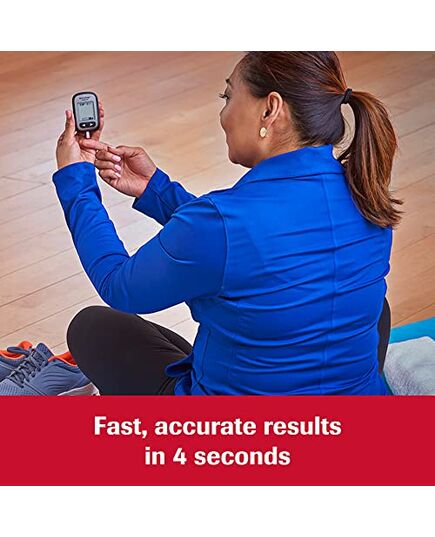 Accu-Chek Guide Me® Meter Diabetes Kit with 50 test strips,10 Softclix Lancing for Diabetic Blood Glucose Testing- package may vary