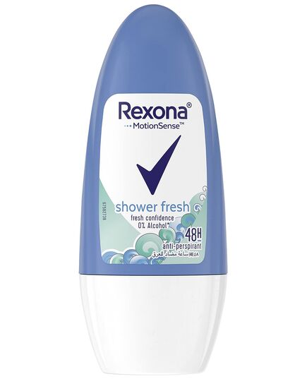 Rexona Shower Fresh Antiperspirant Roll On for Women, 50 ml