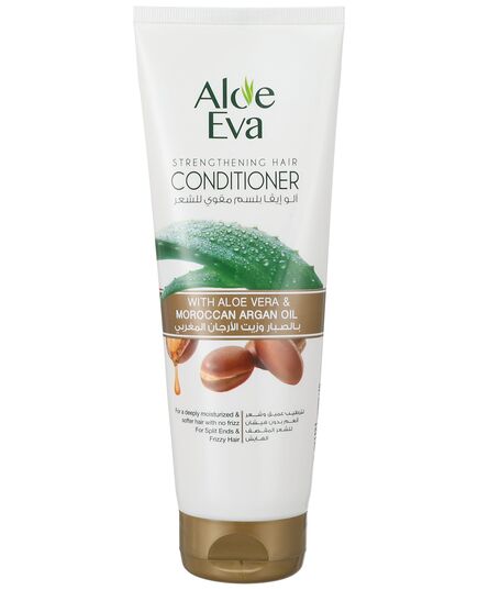 Aloe Eva Strengthening Hair Conditioner with Aloe Vera and Moroccan Argan Oil - 230 ml
