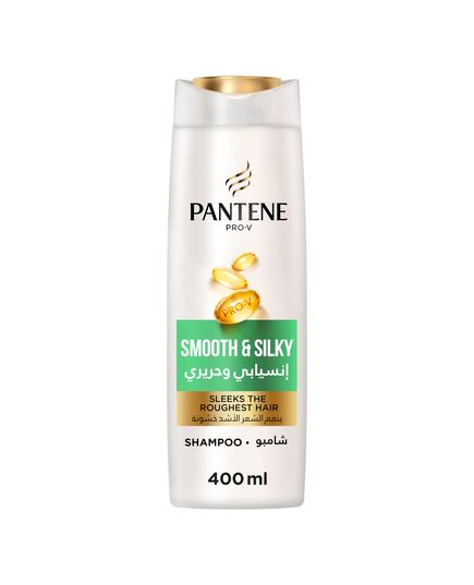 Pantene pro-v smooth & silky shampoo 400ml