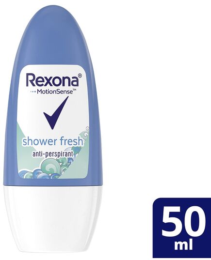 Rexona Shower Fresh Antiperspirant Roll On for Women, 50 ml