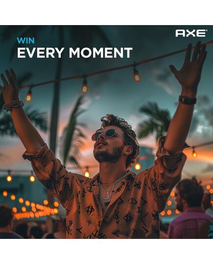 AXE Signature Champion Body Deodorant| Fresh Aqua Fragrance| 72H Odour Protection | 122 ML