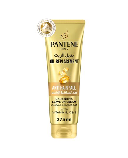 Pantene pro v daily care oil replacement for all hair types, leave in conditioner, 275 ml