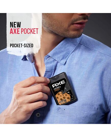 Axe Pocket For Men Leather & Cookies 17ML