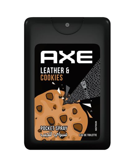 Axe Pocket For Men Leather & Cookies 17ML
