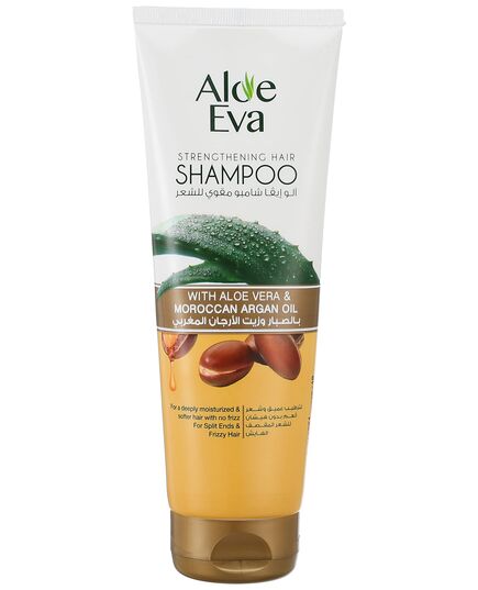 Aloe Eva strengthening hair shampoo with aloe vera and moroccan argan oil - 230 ml