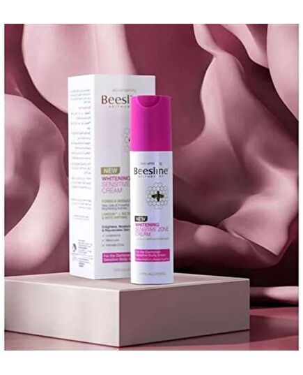 Beesline Whitening Sensitive Zone Cream For Darkened Intimate Areas & Moisturizing - 50 ml