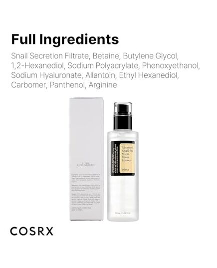 COSRX Advanced Snail 96 Mucin Power Essence, 100ml