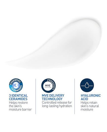 CeraVe Moisturising Lotion | 236ml/8oz | Daily Face & Body Moisturiser for Dry To Very Dry Skin