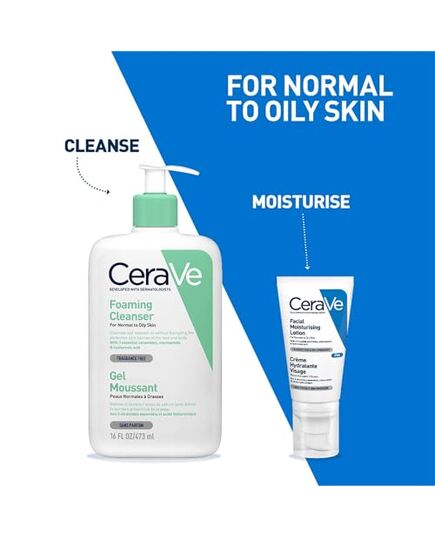 CeraVe - PM Facial Moisturising Lotion For Normal to Dry Skin - 52ml/1.75oz