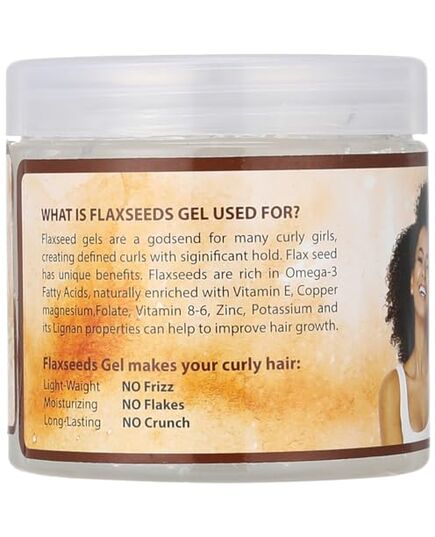 Bio Soft - Flaxseeds - Hair Gel - For Natural Curls, Coils And Waves - 500ml