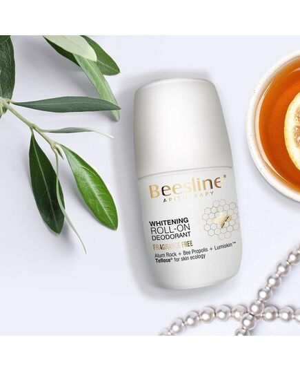 Beesline Whitening Roll On Deodorant Fragrance Free 2x50ML (50% Discount on 2nd Piece)