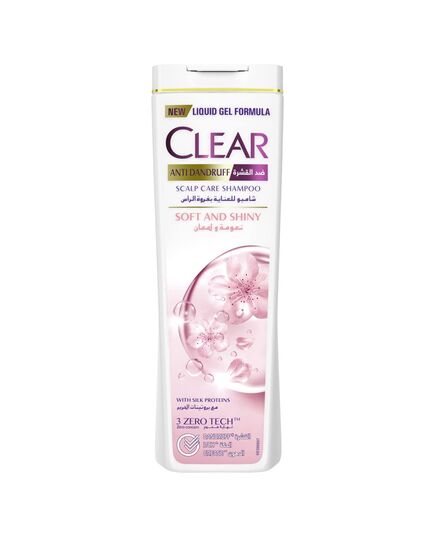 CLEAR Women's Anti Dandruff Shampoo Soft & Shiny 360ML