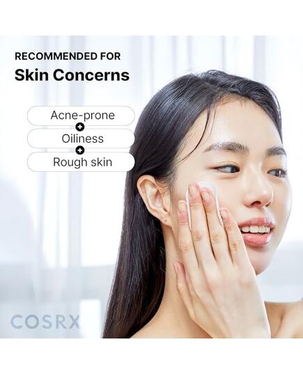 COSRX BHA Toner Pads, 70 Sheets, Exfoliating Pads for Dead Skin & Blackheads, Minimize Pores, Prevent Breakouts, Improve Skin Texture, Korean Skin Care
