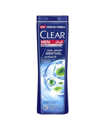 CLEAR Men's Anti Dandruff Shampoo 2 In 1 Cool Sport 360ML