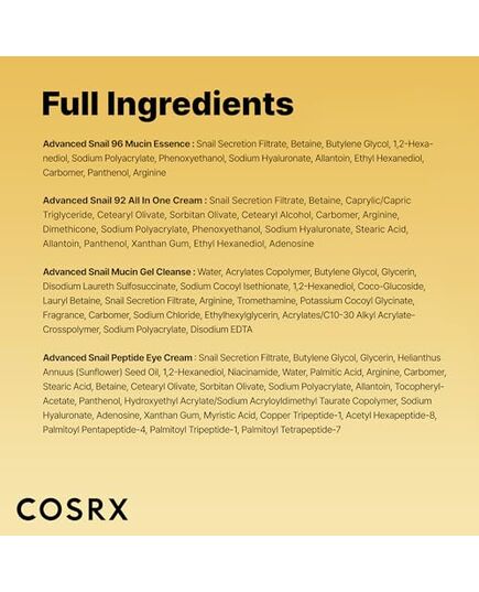 COSRX All About Snail Kit