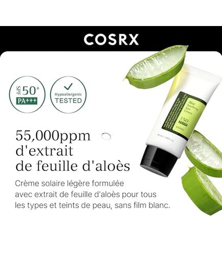 COSRX aloe soothing sun cream