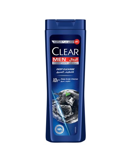 CLEAR Men Anti-dandruff Shampoo Deep Cleanse, 10x Deep Scalp Cleansing with Ultra Performance Formula, 180ML