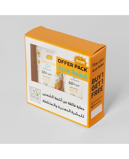 Bobana Sunscreen Gel 150 Ml (1+1) Free