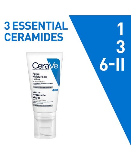 CeraVe - PM Facial Moisturising Lotion For Normal to Dry Skin - 52ml/1.75oz