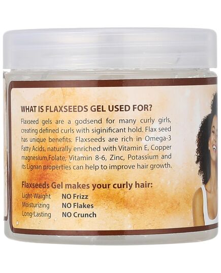 Bio Soft - Flaxseeds - Hair Gel - For Natural Curls, Coils And Waves - 500ml