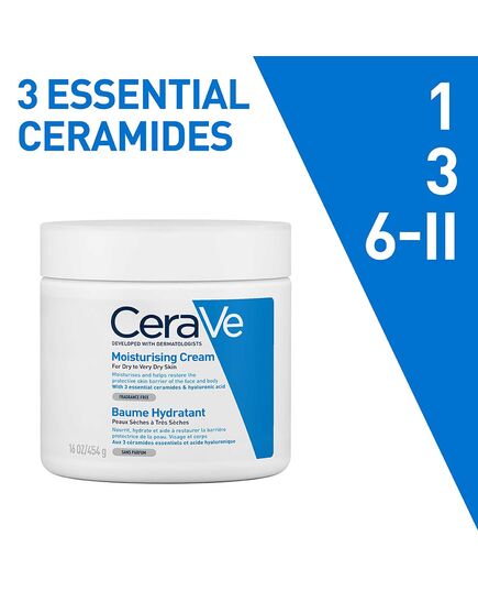 CeraVe CeraVe, Moisturizing Cream, 16 ounce - 454 g
