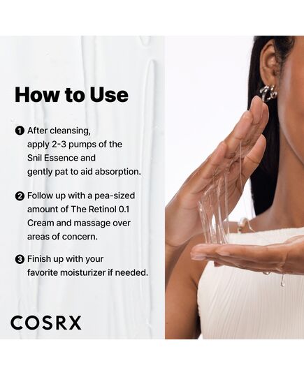 COSRX Glass Skin Starter Set, Advanced Snail 96 Mucin Power Essence (1.69 fl.oz*2) & Retinol 0.1 Cream Mini (0.1 oz), Daily Hydrating & Firming Skincare Kit for Beginners, Gift Set, Korean Skincare