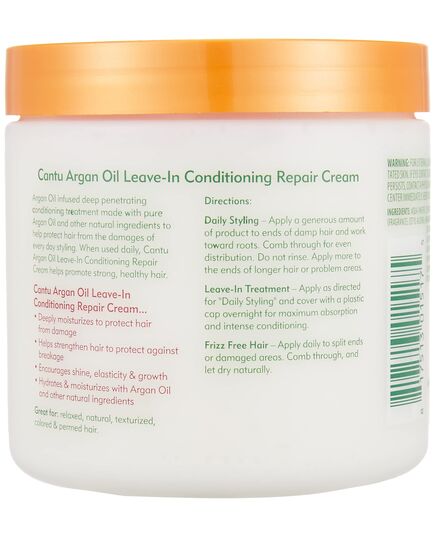 Cantu Argan Oil Leave-In Conditioning Repair Cream - 453 gm