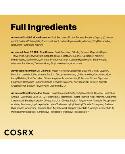 COSRX All About Snail Kit