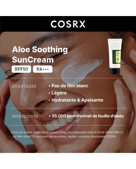 COSRX aloe soothing sun cream