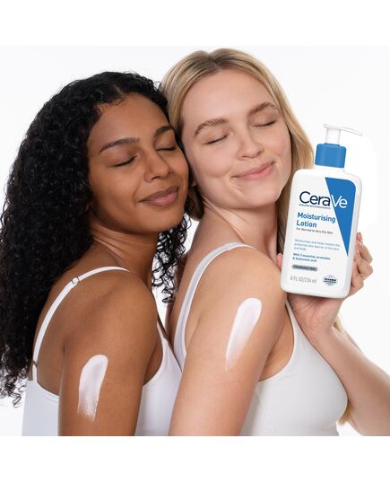 CeraVe Moisturising Lotion | 236ml/8oz | Daily Face & Body Moisturiser for Dry To Very Dry Skin