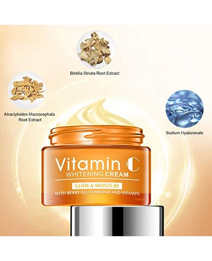 DISAAR Beauty Disaar face care vitamin c hyaluronic acid whitening cream 50ml