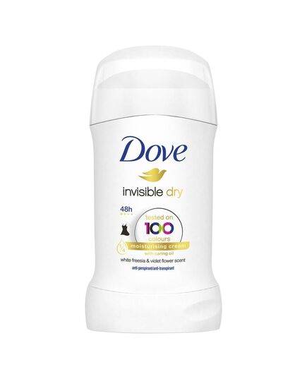 Dove Antiperspirant Stick Invisible Dry, 40g