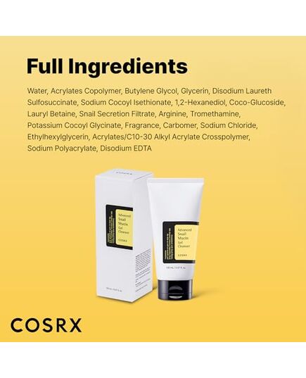 Cosrx Advanced Snail Mucin Gel Cleanser 150ml