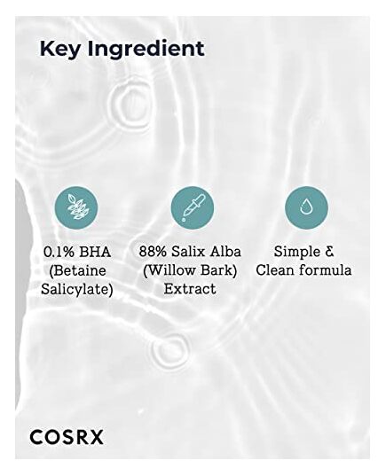 Cosrx Two In One Poreless Power Liquid With Bha 3.38Fl.Oz | Facial Moisturiser To Tighten Pores And Exfoliate Skin For Smooth And Clear Skin | For All Skin Types | No Animal Testing…