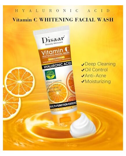 Disaar Vitamin C Whitening Facial Wash 100 ml