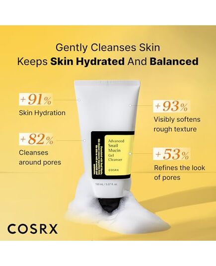 Cosrx Advanced Snail Mucin Gel Cleanser 150ml