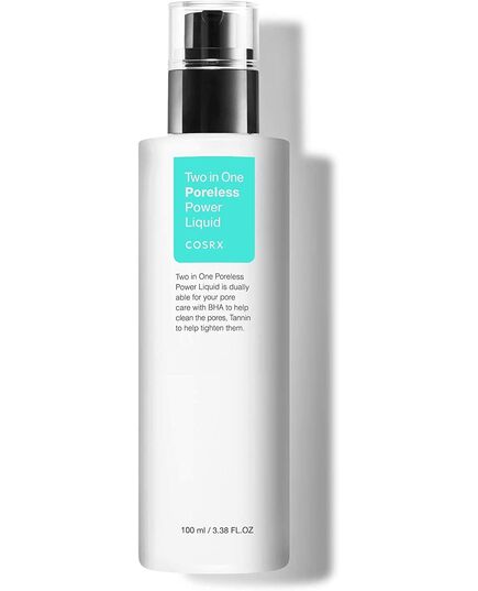 Cosrx Two In One Poreless Power Liquid With Bha 3.38Fl.Oz | Facial Moisturiser To Tighten Pores And Exfoliate Skin For Smooth And Clear Skin | For All Skin Types | No Animal Testing…
