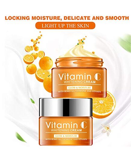 DISAAR Beauty Disaar face care vitamin c hyaluronic acid whitening cream 50ml