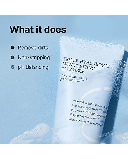 Cosrx Hydrium Triple Hyaluronic Moisturizing Cleanser 150 Ml