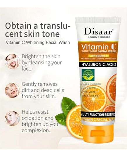 Disaar Vitamin C Whitening Facial Wash 100 ml