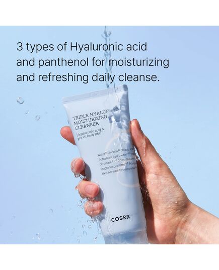 Cosrx Hydrium Triple Hyaluronic Moisturizing Cleanser 150 Ml