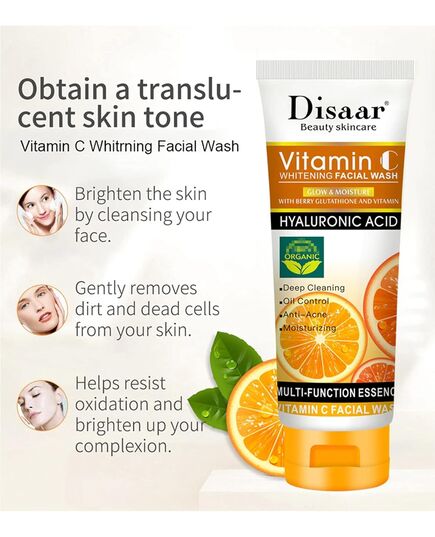 Disaar Vitamin C Whitening Facial Wash 100 ml